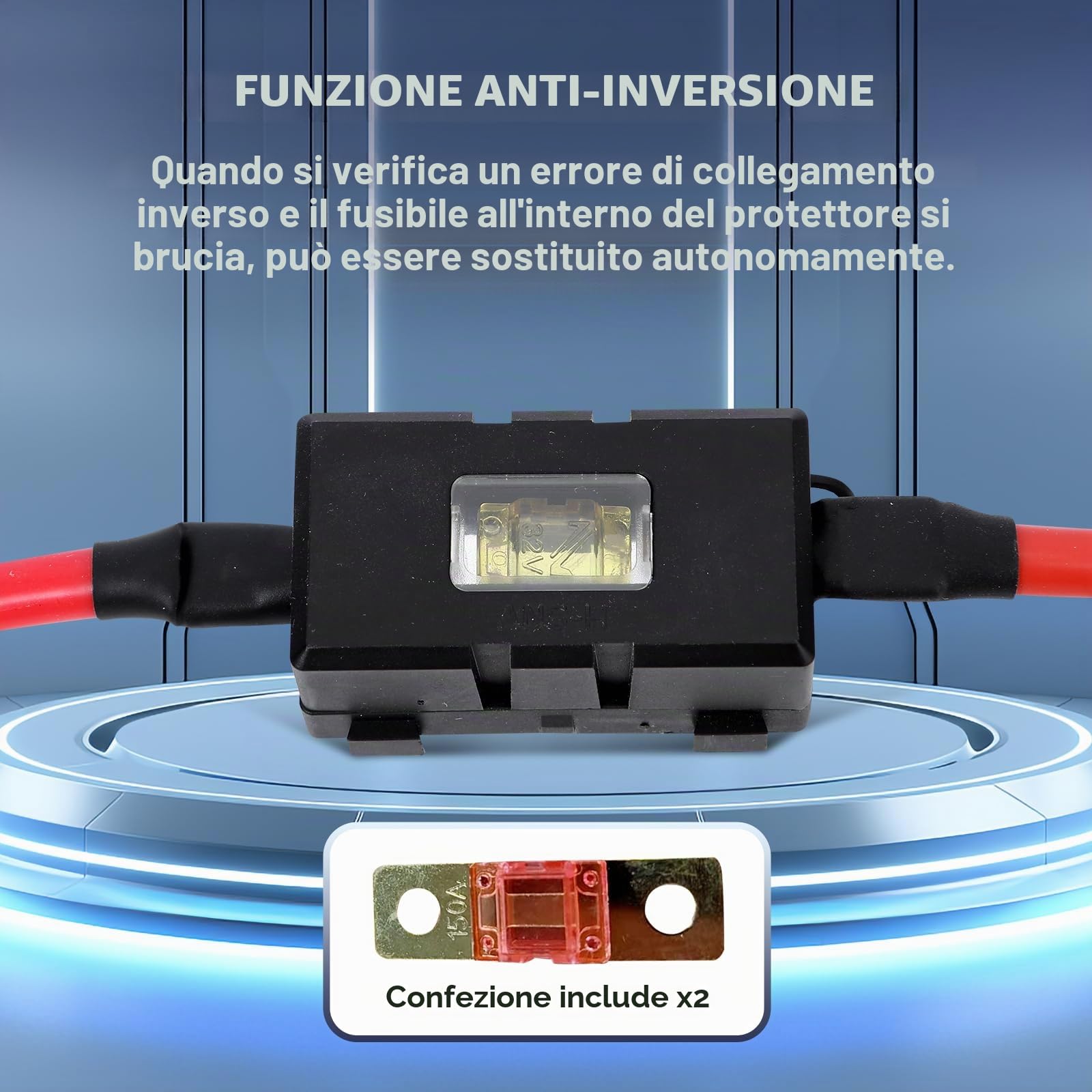 Caricabatterie LiFePO4 14.6V 100A con Display Intelligente, Regolabile 0-15V/0-100A, Protezione Inversione Polarità, Ricarica Rapida per Batterie Litio 12V/14V