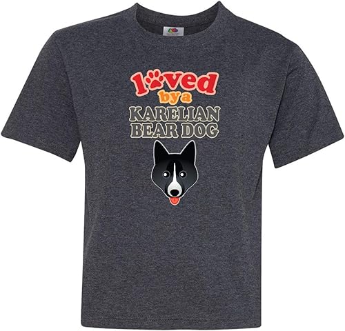 inktastic Karelian Bear - Camiseta juvenil para amantes de los perros