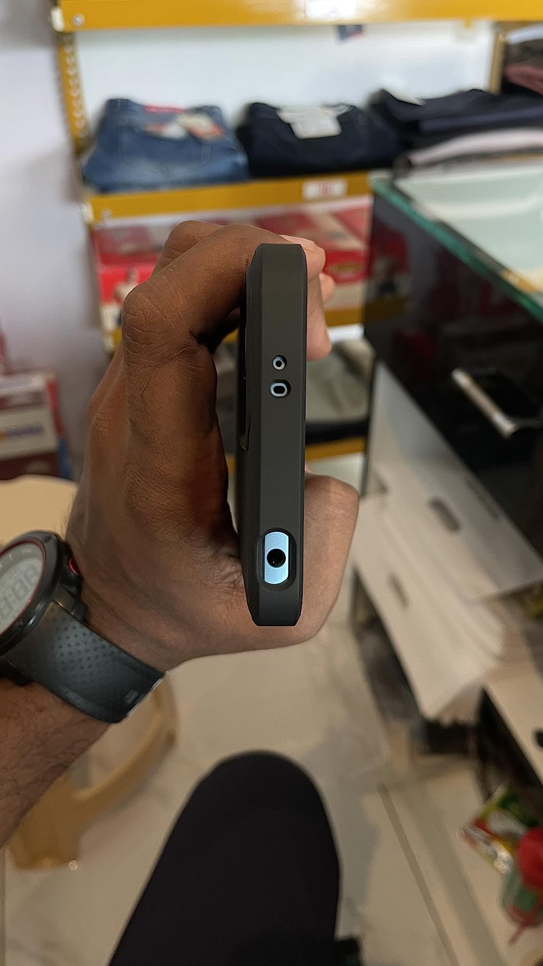 Spigen Essential Sand Blast Back Cover Case Compatible with Redmi Note