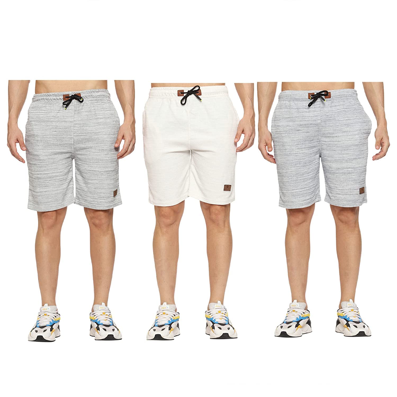 GenericDaniel Jack Men's Regular Shorts (Pack of 3)