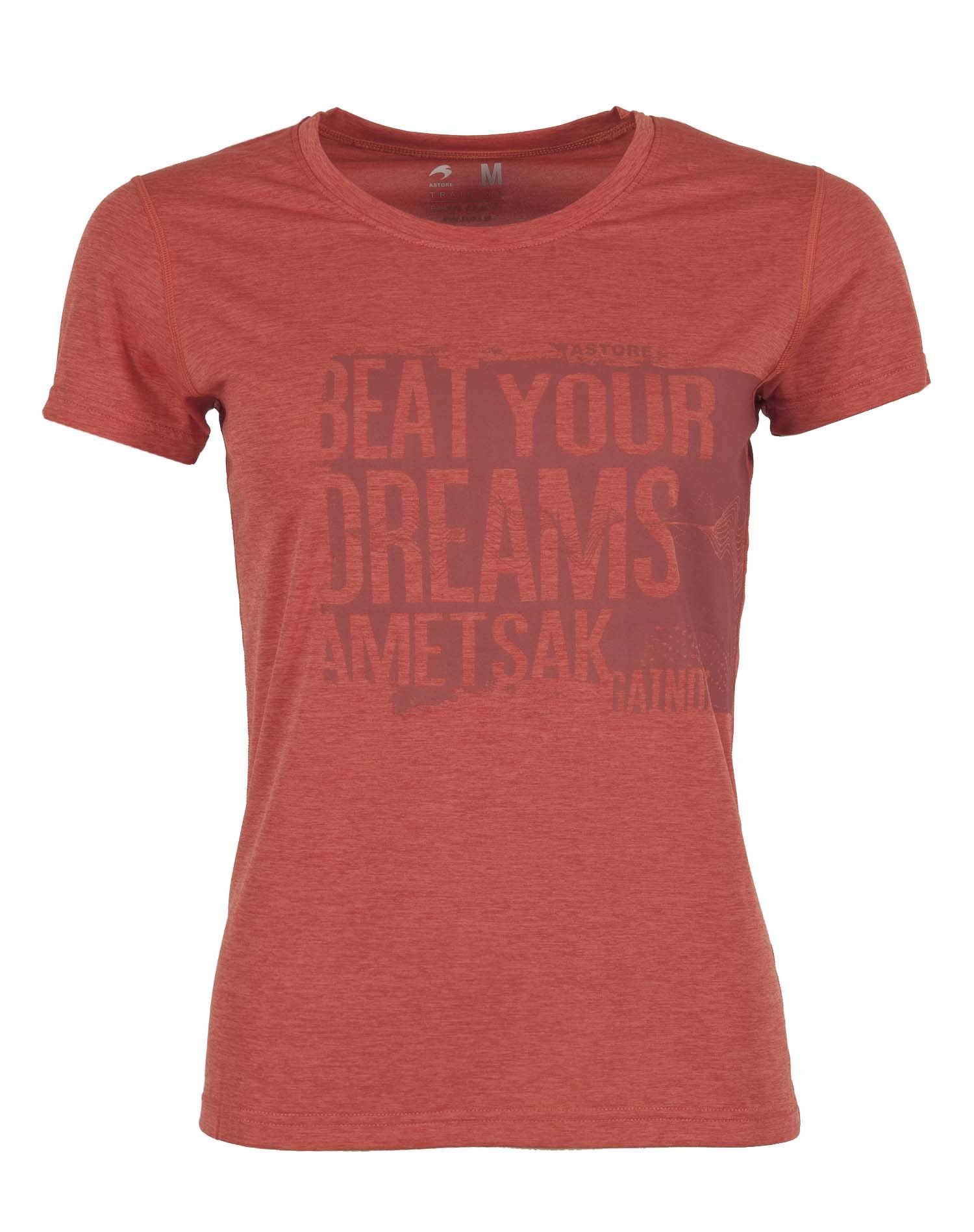 A.Store Meter T-shirt, Women, womens, T-Shirt, 12070851750, Dark Coral, L