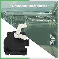 Vista 3 de SCITOO Reemplazo de actuador de puerta de mezcla de calentador HVAC para Cadillac para STS 2005-2010 604-176 palancas de puerta de mezcla