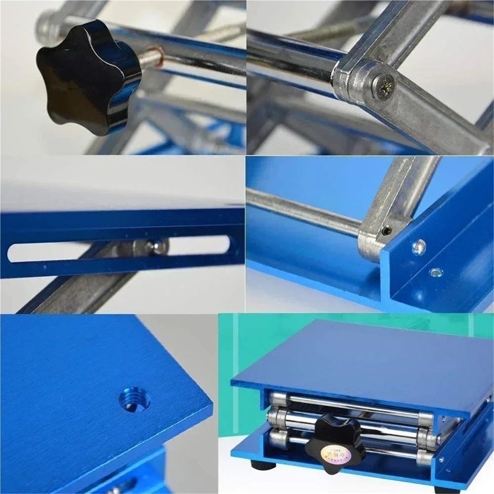 Mesa Elevadora Plataforma Laboratorio Gato Soporte Tijera Fresadora Banco Trabajo Carpintería Herramientas Accesorios RC