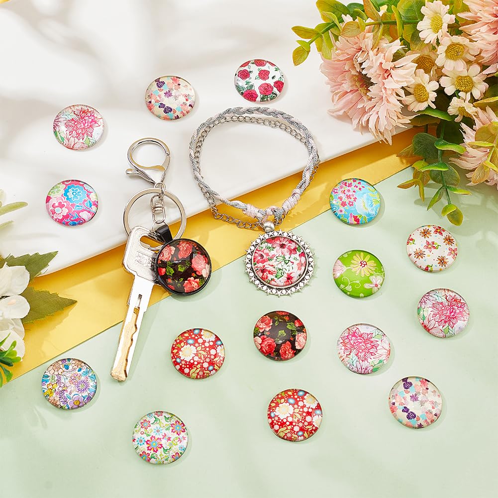 Amazon | PH PandaHall ミックス 50個セット カボション 和柄 花柄