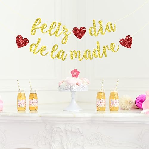 Miniatura 3 de Cartel de Feliz Día de la Madre, decoración del día de la madre, decoración de cumpleaños de mamá, decoraciones de fiesta de feliz día de la madre,