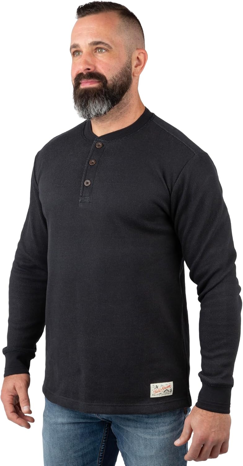 Field & Stream Mens Double Reed Henley - Image 2