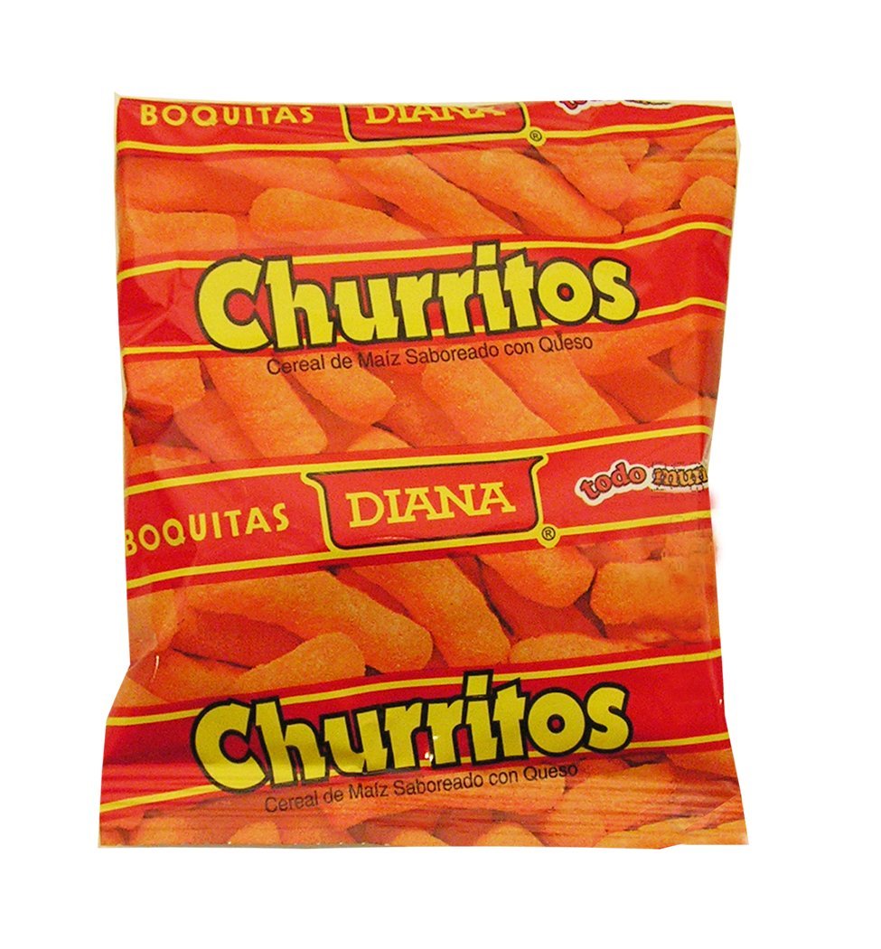 Diana Corn Curl 1.12 oz Churritos Corn Chips Grocery