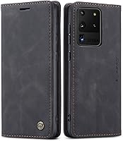 Vista 13 de SINIANL Funda de piel para Galaxy S22+ 5G, funda plegable con función atril magnético, ranuras para tarjetas, funda protectora para Galaxy S22+ 5G