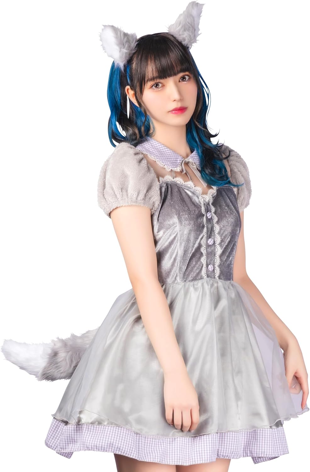 クリアストーン(Clearstone) コケティッシュガーリー コスプレ ハロウィン ガーリーウルフ レディース グレー クリアストーン(Clearstone) コケティッシュガーリー コスプレ ハロウィン ガーリーウルフ レディース グレー