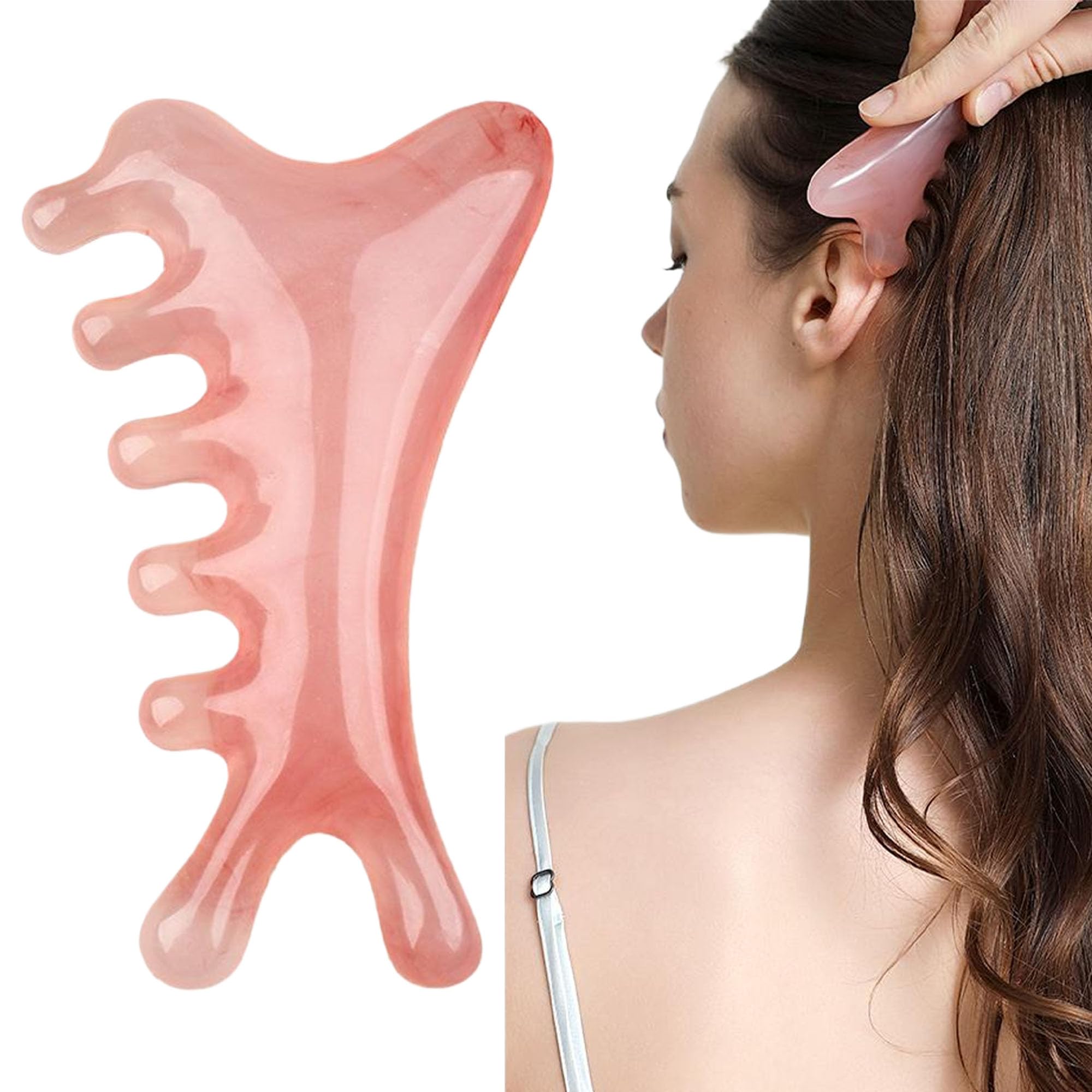 Amazon.co.jp: QEZEZA 4 in 1 多機能 カッサ かっさプレート 樹脂素材