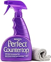 Vista 1 de HOPE'S Perfect - Limpiador y pulidor de encimeras – Spray de limpieza multisuperficie sin rayas – Spray de cocina para granito, cuarzo, mármol