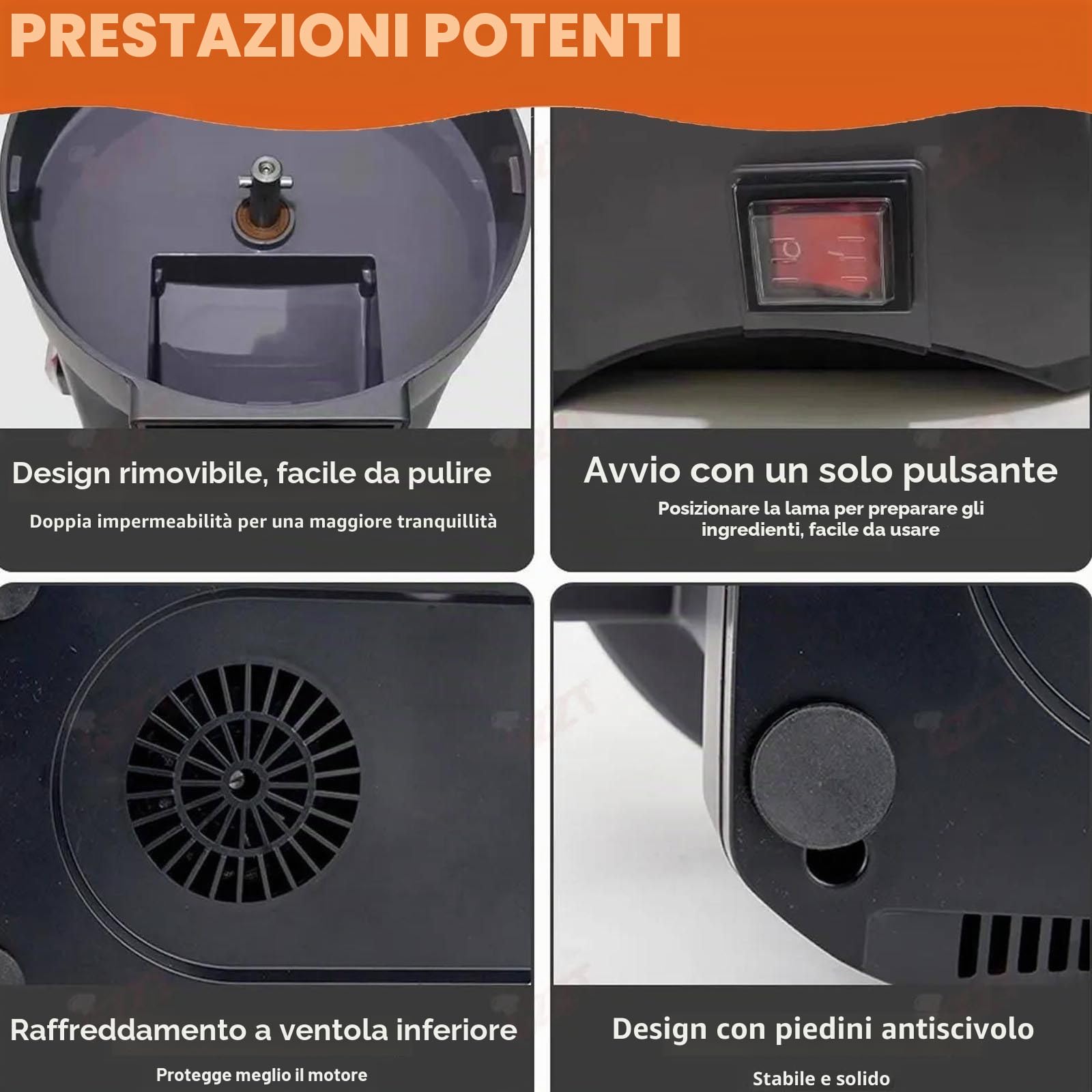 Tagliaverdure Automatica 100w | (Taglia A Cubetti/Affetta/Tritura) | Affettatrice Elettrica Per Frutta E Verdura,Macchina Tagliare A Cubetti E Triturare,Robot Cucina-Calibro Grande: 76*60mm A