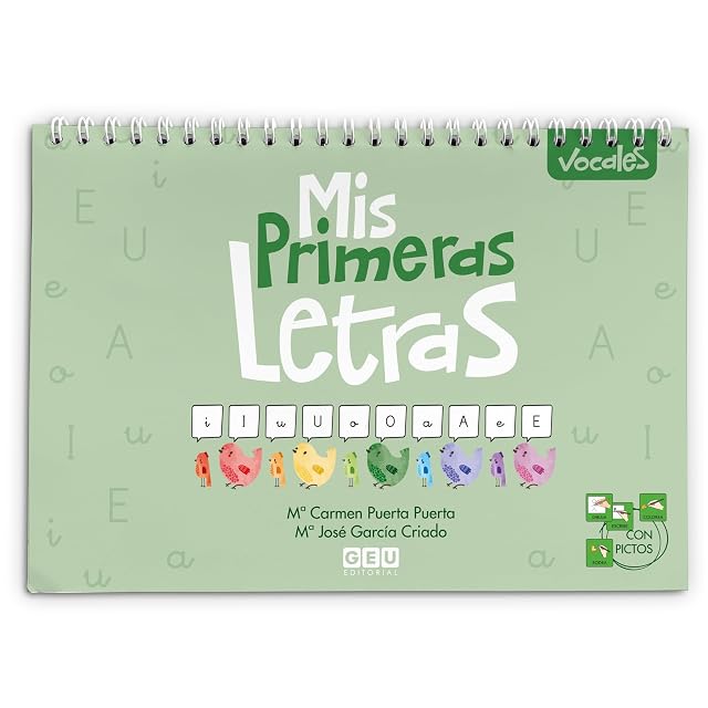 Portada de Mis Primeras Letras Vocales