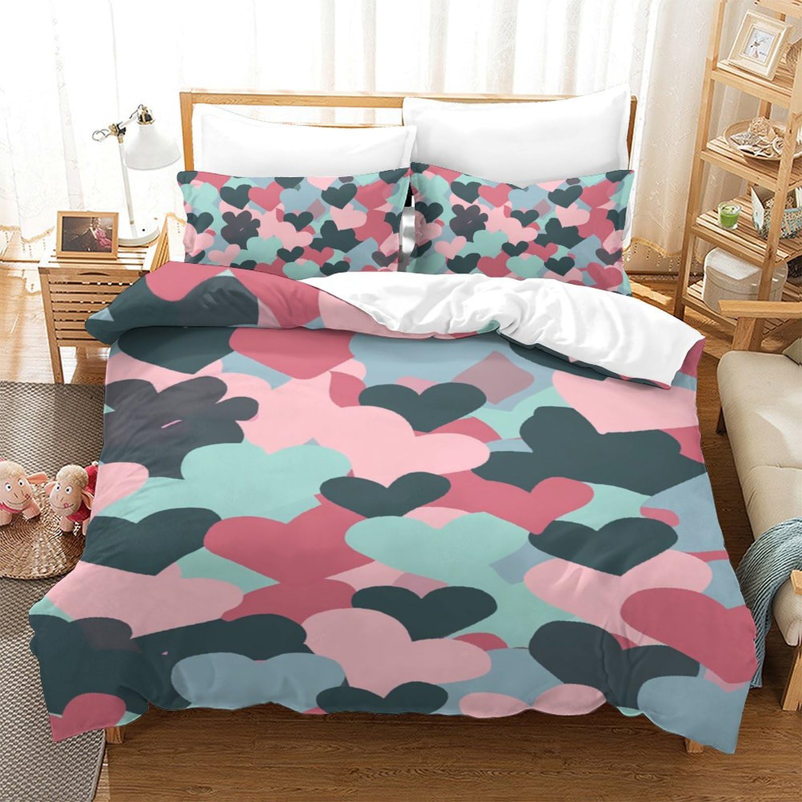 Housse de couette 140x200 pour en finir avec la couette qui glisse grâce à la fermeture éclair