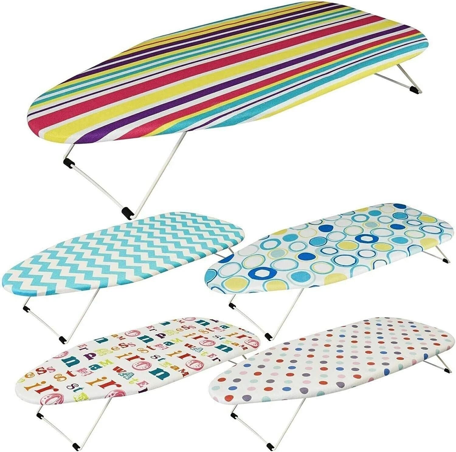 Ultimate Ironing Board Solution Small to Extra Large Ironing Board Iron Stand Holder Lightweight, Folding Iron Board Compact Conquer Wrinkles Anywhere (73 X 33: Table Top Board)