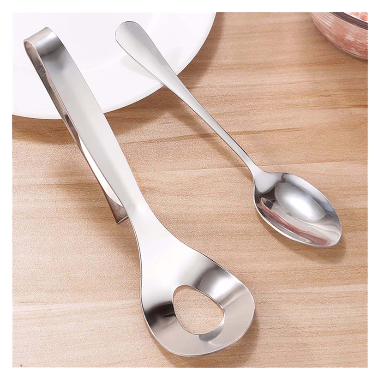 Fleischbällchen-Zange Edelstahl - Küchenhelfer Für Fleischbällchen & Reisknödel