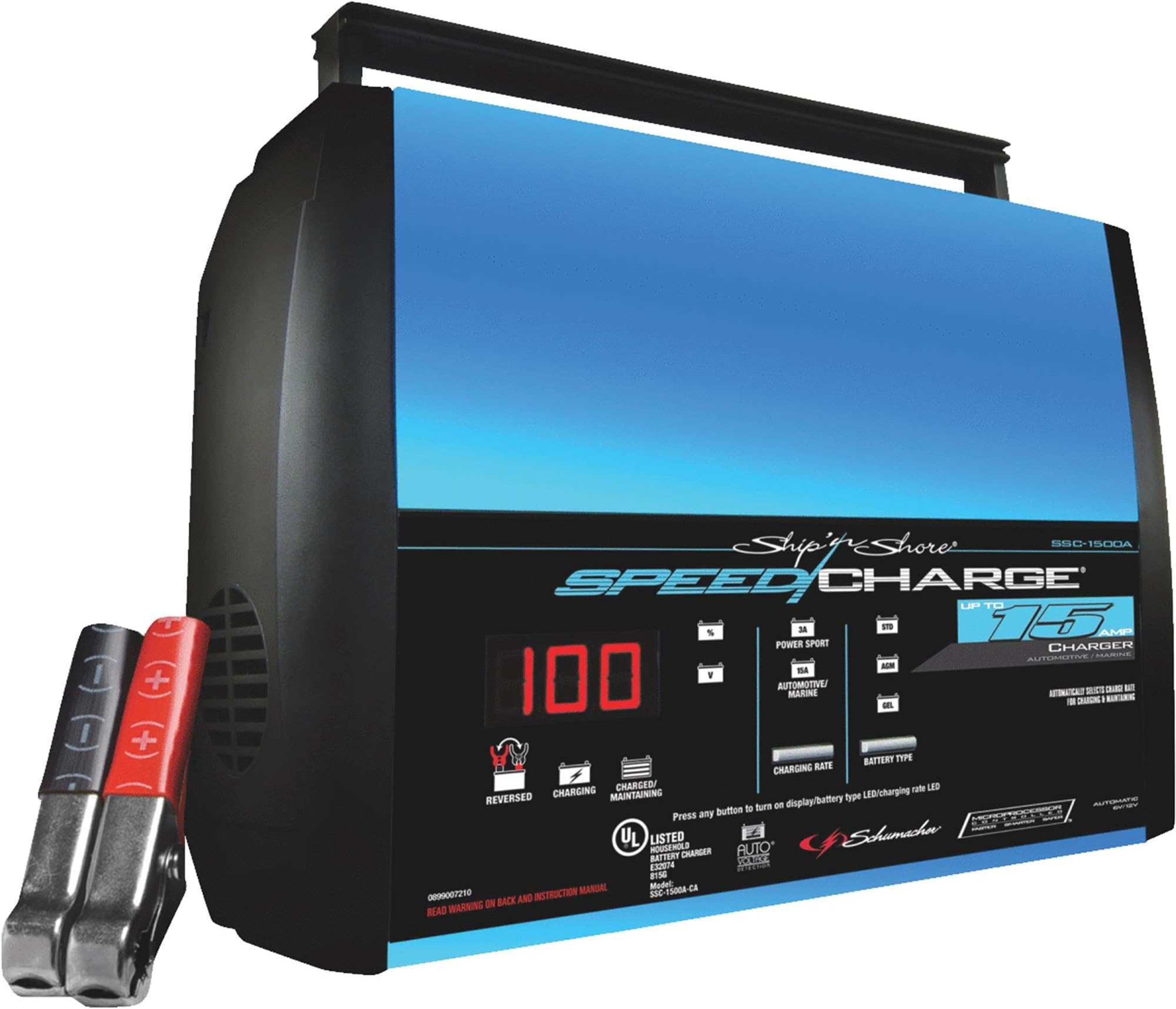 Husqvarna Battery Charger / Maintainer BC 0.8 Automotive