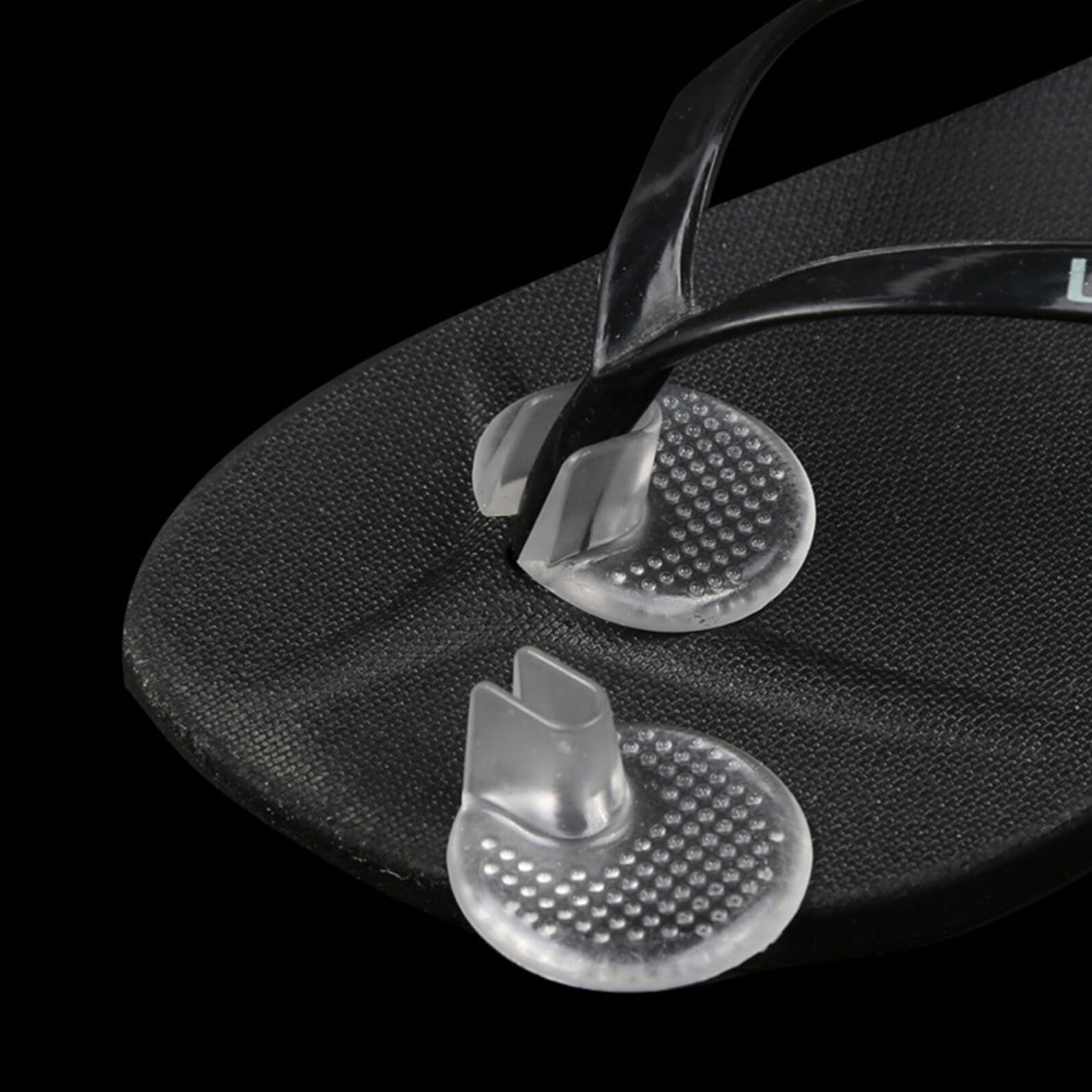 Plantillas Adhesivas de Gel para Antepié Transparentes 3 Pares | Almohadillas Pie Efecto y Amortiguación, Formato para Sandalias, Uso en Ball-of-foot