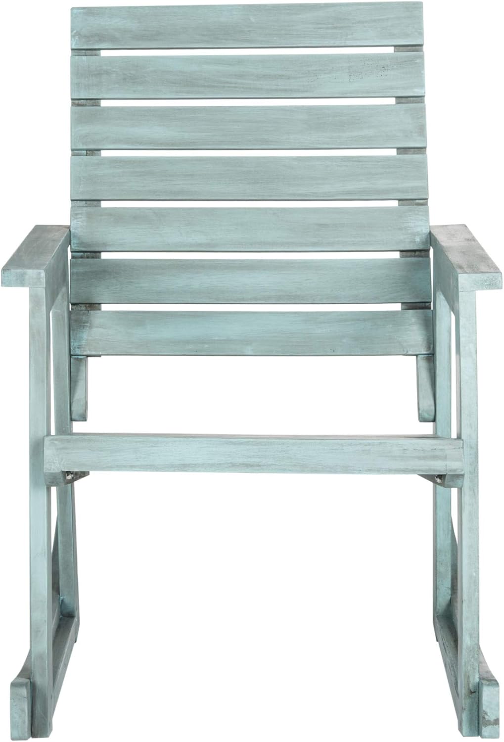 Safavieh Outdoor Collection Alexei Ash Grey Rocking Chair