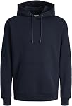 JACK & JONES Mens CasualHooded Sweatshirt
