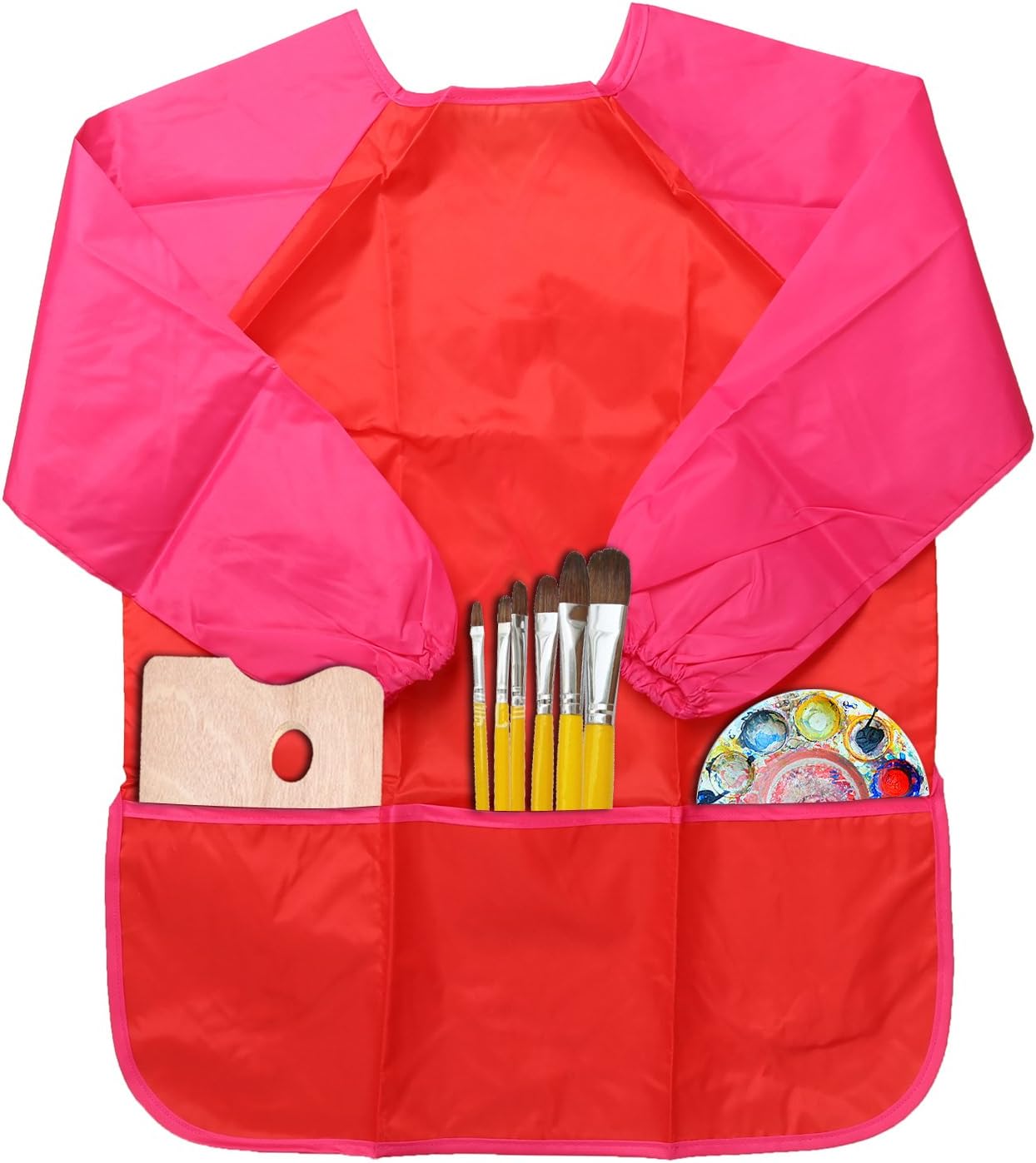 NEWSTYLE Children's Art Smock Long Sleeve Waterproof Kids Painting