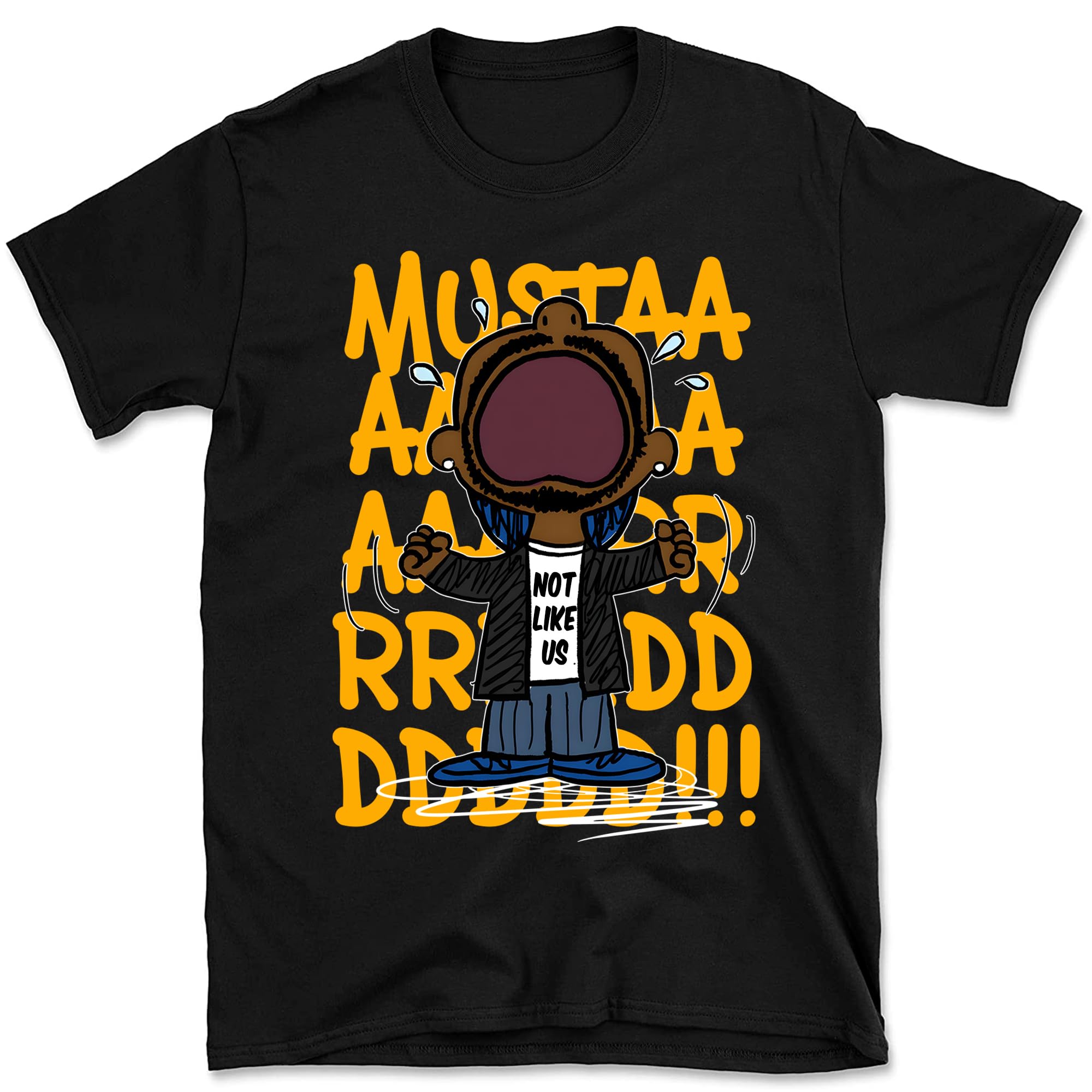 Kendrick Mustard Shirt Meme Rapper Graphic Tee Not Like Us Tv Off Rap Hip Hop T-Shirt, Sweatshirt, Hoodie