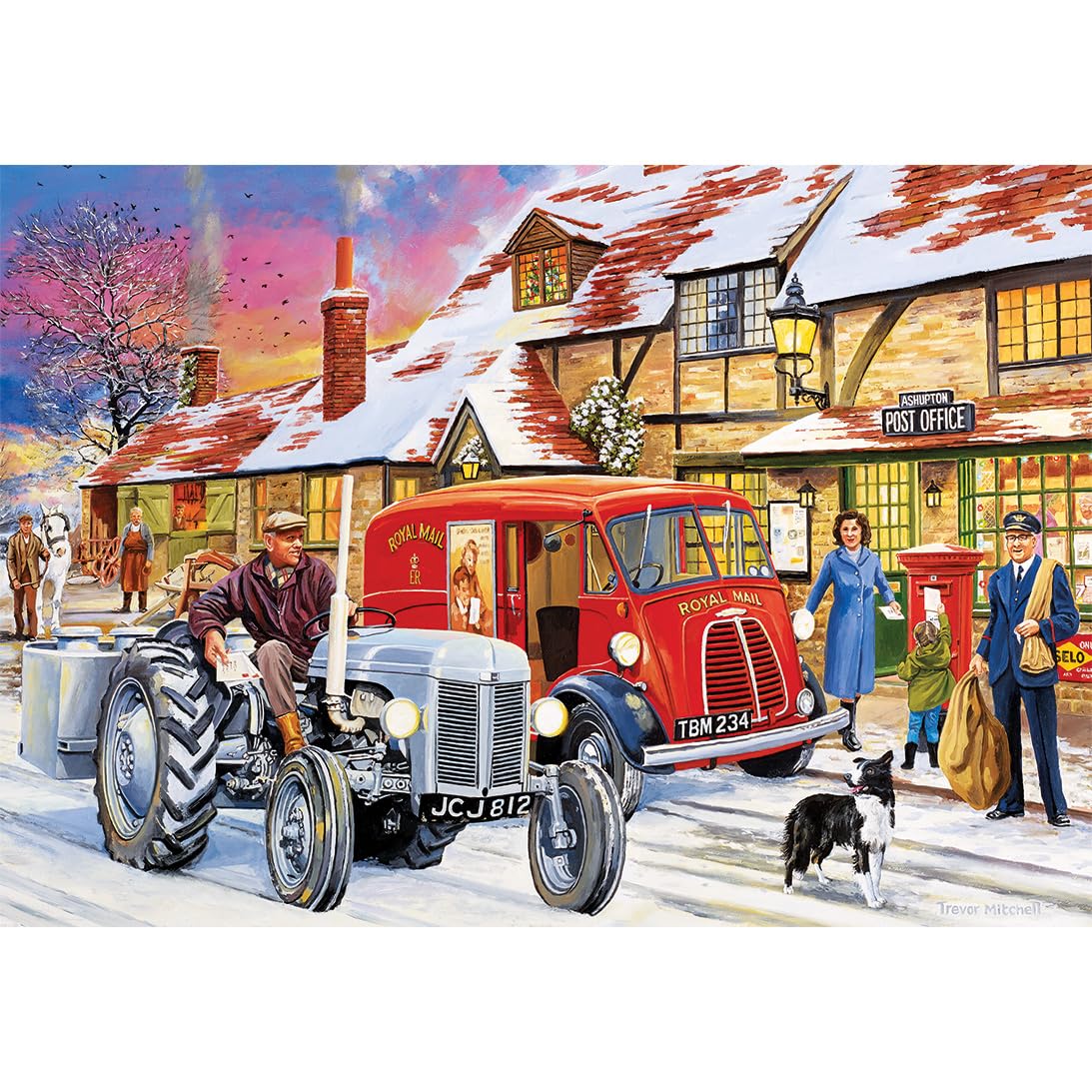 Puzzle da 1000 pezzi, puzzle nostalgico, puzzle sostenibile per adulti, cartone riciclato al 100% di alta qualità, ottimo regalo per adulti Gibsons Games