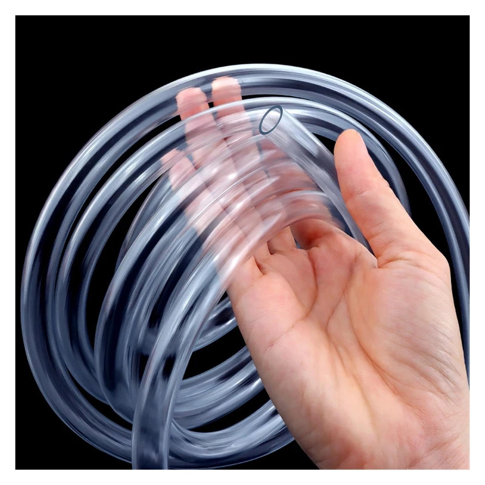 Clear PVC Flexible Hose Garden Aquarium Tube