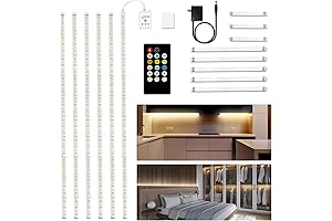 DAYBETTER 20ft Dimmable Cabinet Lighting with Remote