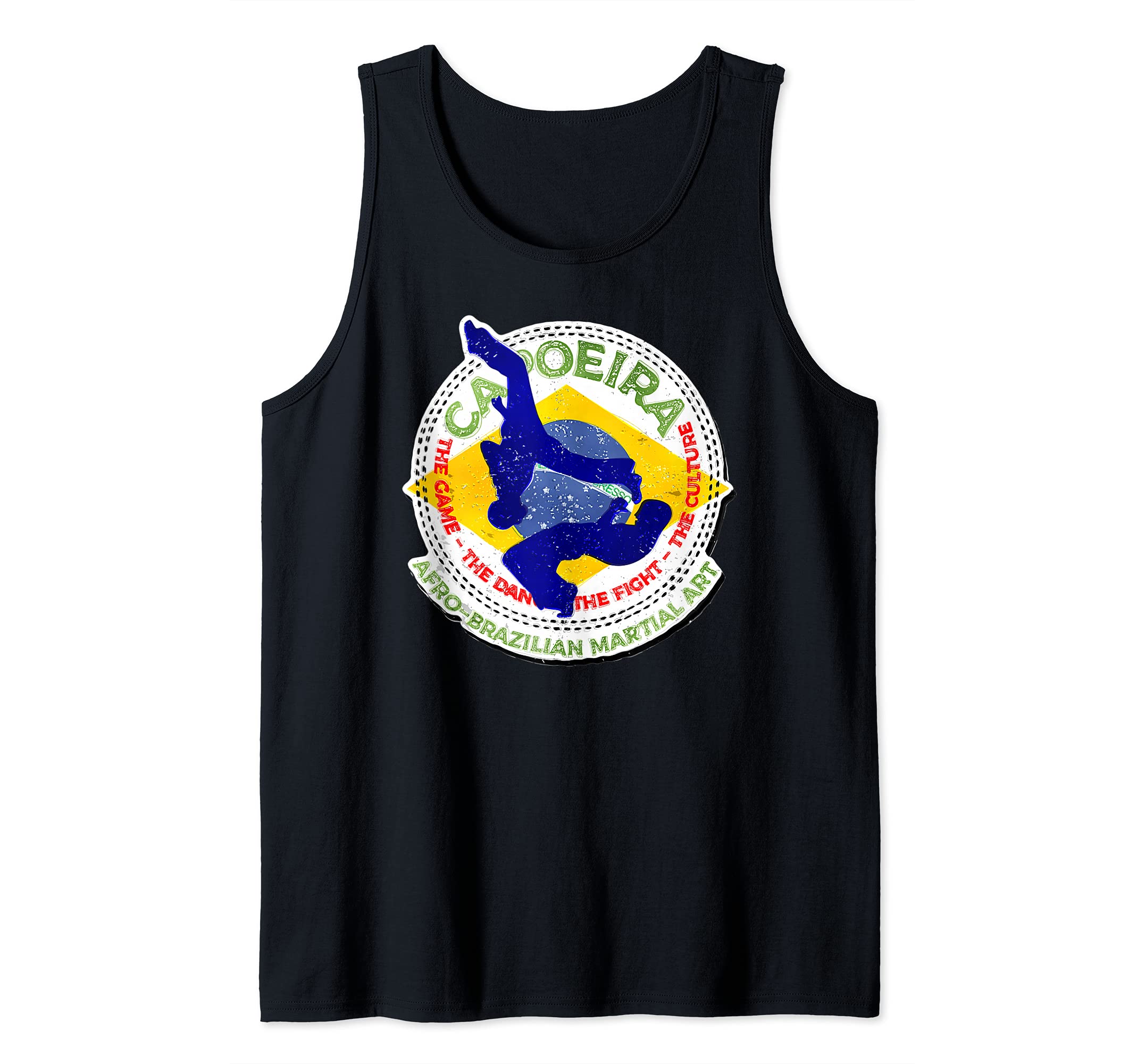 Capoeira Afro-Brazilian Martial Art Culture Sticker 1 - Fun Tank Top