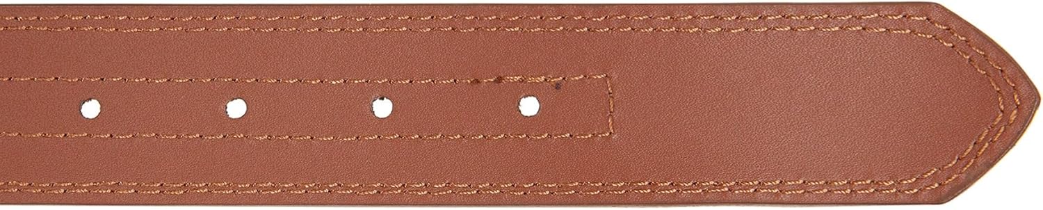 Nautica Men's Signature Leather and Canvas Belt | Ribbon Detail | Flag Design | Classic | Casual | Metal Buckle - Image 5