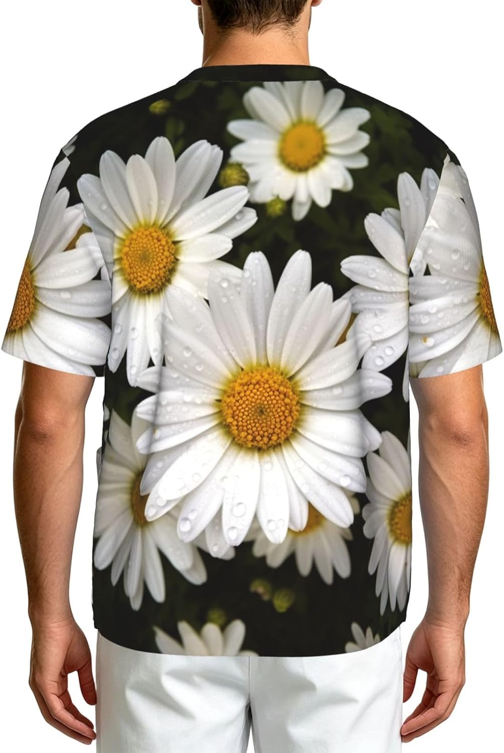 Professional Scrub Tops for Men, Classic V-Neck Workwear with 3 Pockets