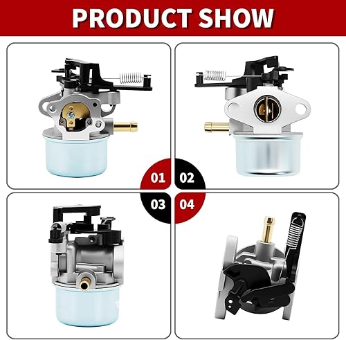 Miniatura 3 de Carburador 591137 con lavadora a presión de 2700-3000 psi, compatible con motor de 7.75Hp 8.75Hp compatible con BS 799154 593599 591137 595390