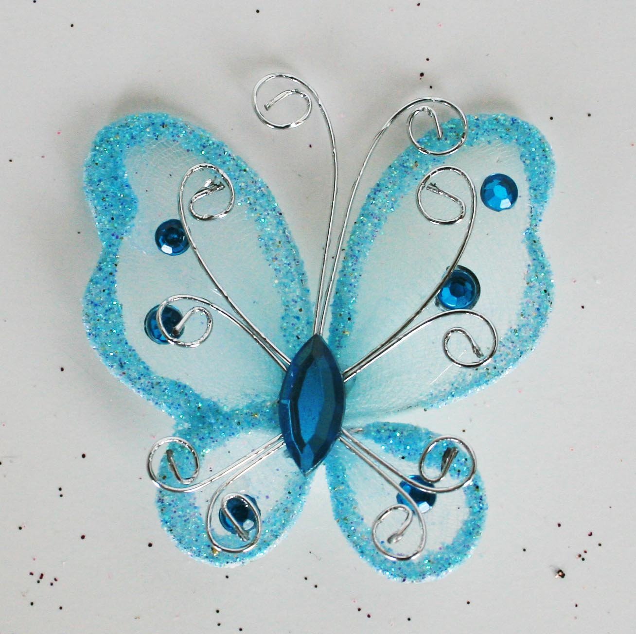 eS Set of 20 pcs- Organza Butterfly Craft Wedding Party Decorations 2