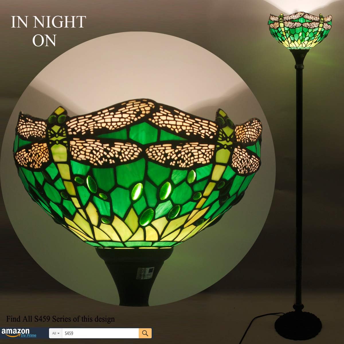 Lowest Price Tiffany Floor Lamp LED Torchiere Industrial Bronze Pole Vintage Boho Stained Glass Dragonfly Retro Standing Corner Bright Torch Light 66 Tall Living Room Kids Bedroom Farmhouse Office WERFACTORY Up To 40% OFF Tiffany Floor Lamp LED Torchiere Industrial Bronze Pole Vintage Boho Stained Glass Dragonfly Retro Standing Corner Bright Torch Light 66 Tall Living Room Kids Bedroom Farmhouse Office WERFACTORY