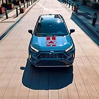 Vista 4 de Calcomanías de vinilo de estrella del ejército de EE. UU., rayas de estrella militar para camión, camionetas, furgonetas, SUV, todoterreno