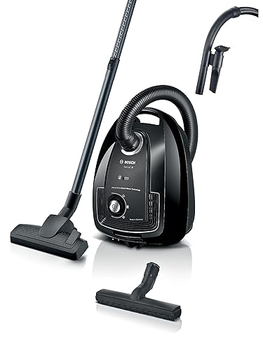 Bosch Electroménager Série 4, BGL38BA2H, aspirateur traîneau avec Sac, Compact