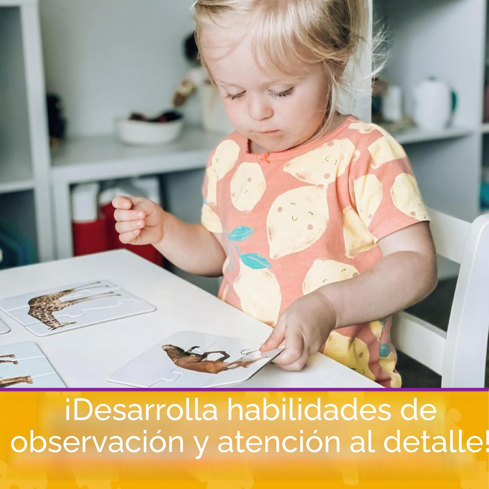 The Learning Journey Match It - Juego de rompecabezas de cabeza a cola para niños - Ayuda al desarrollo interactivo del niño, resolución de problemas y habilidades sociales - 20 juegos de rompecabezas