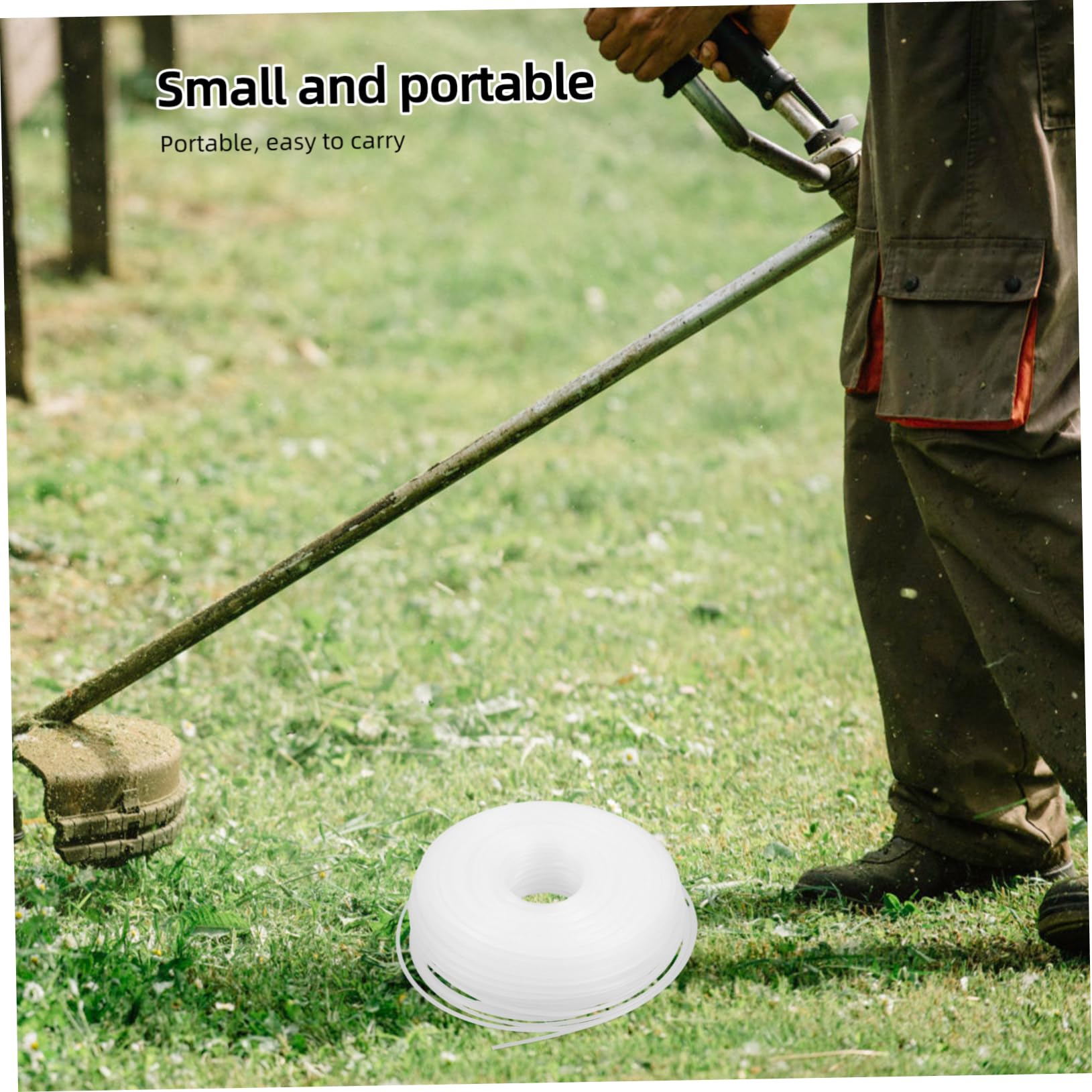 TOYANDONA De Trimmer De Nylon Línea De Desbroce Resistente y De Instalar para Jardinería y De Césped