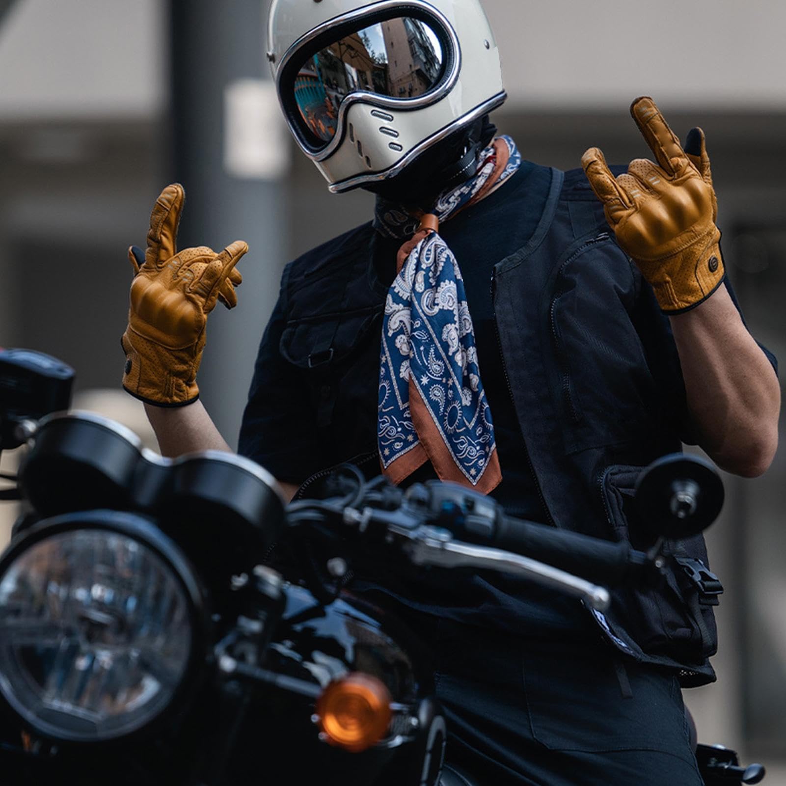 Générique Gilet moto Design Multi-Poches Construction Légère | Gilet veste moto Tenue Et Équipement D'Extérieur Trajet Urbain Aventure En Plein Air Randonnée Alpinisme