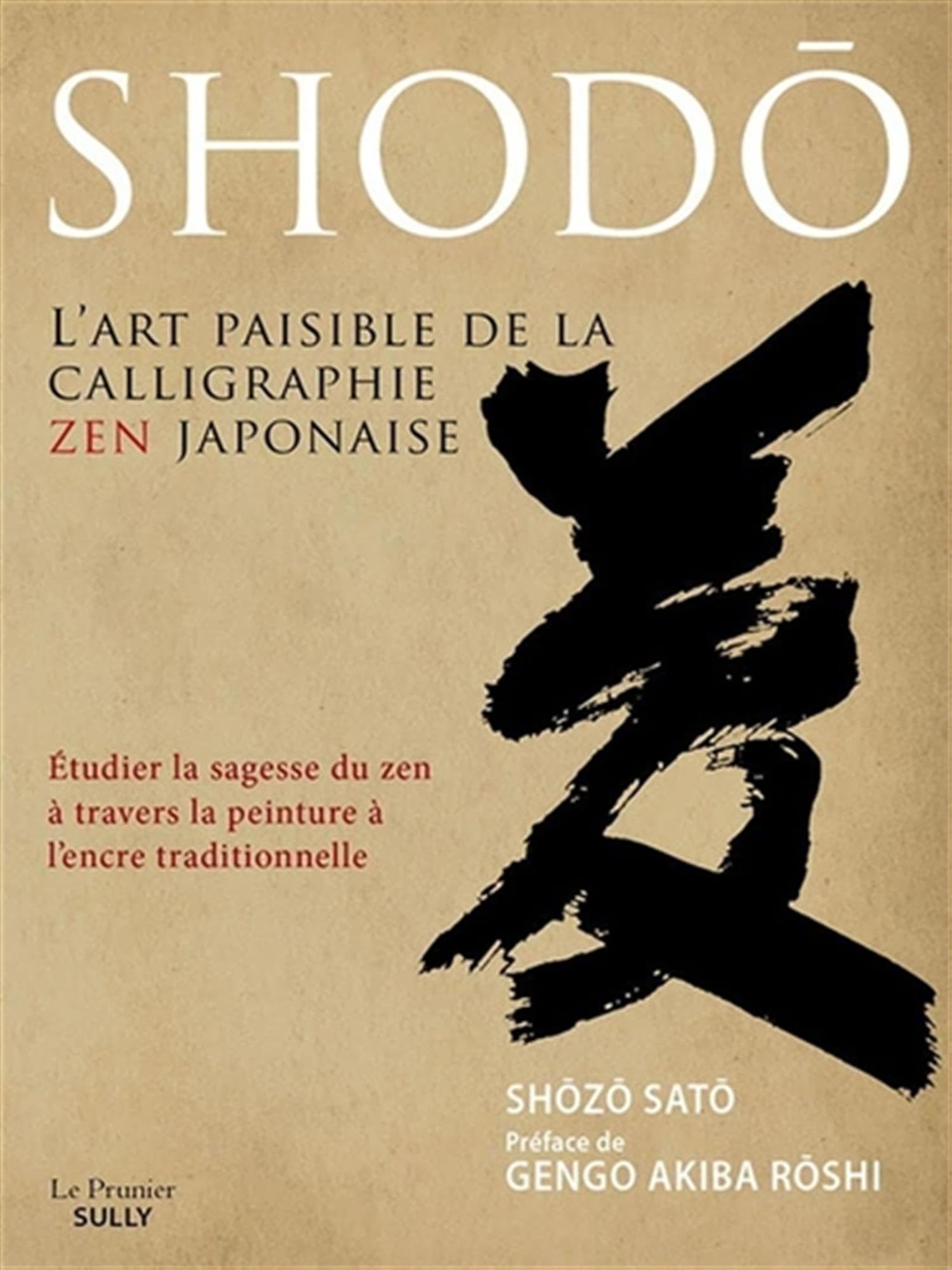 Shodô, L'art paisible de la calligraphie zen japonaise: Etudier la sagesse du zen à travers la peinture à l'encre traditionnelle