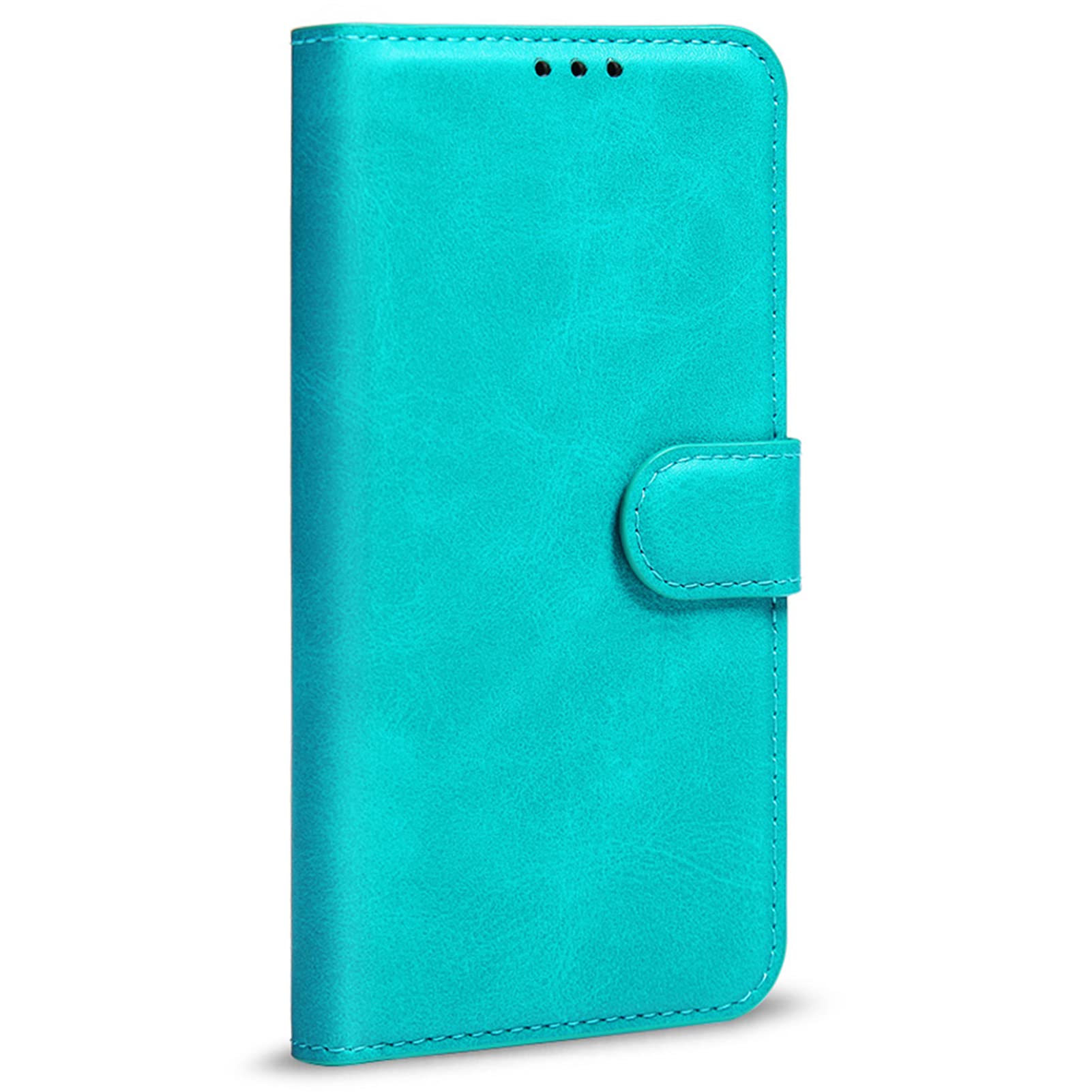 Skórzane etui do Xiaomi 13/13 Pro, portfel z funkcją blokowania RFID, etui z klapką, podpórka, magnetyczne etui odporne na wstrząsy, ochrona przed upadkiem, zielony, 13