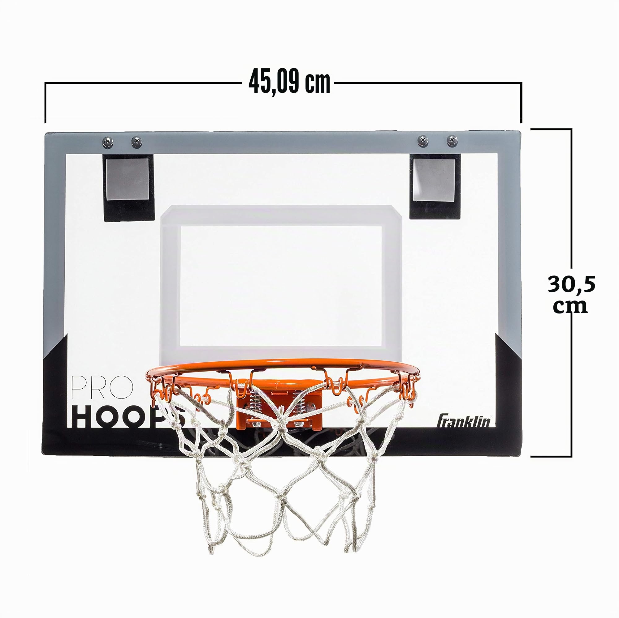 Franklin Sports Mini-Basketballkörbe – Kinder Indoor über der Tür Mini Hoop + Basketball Sets – Perfektes Spielzubehör für Schlafzimmer + Büro