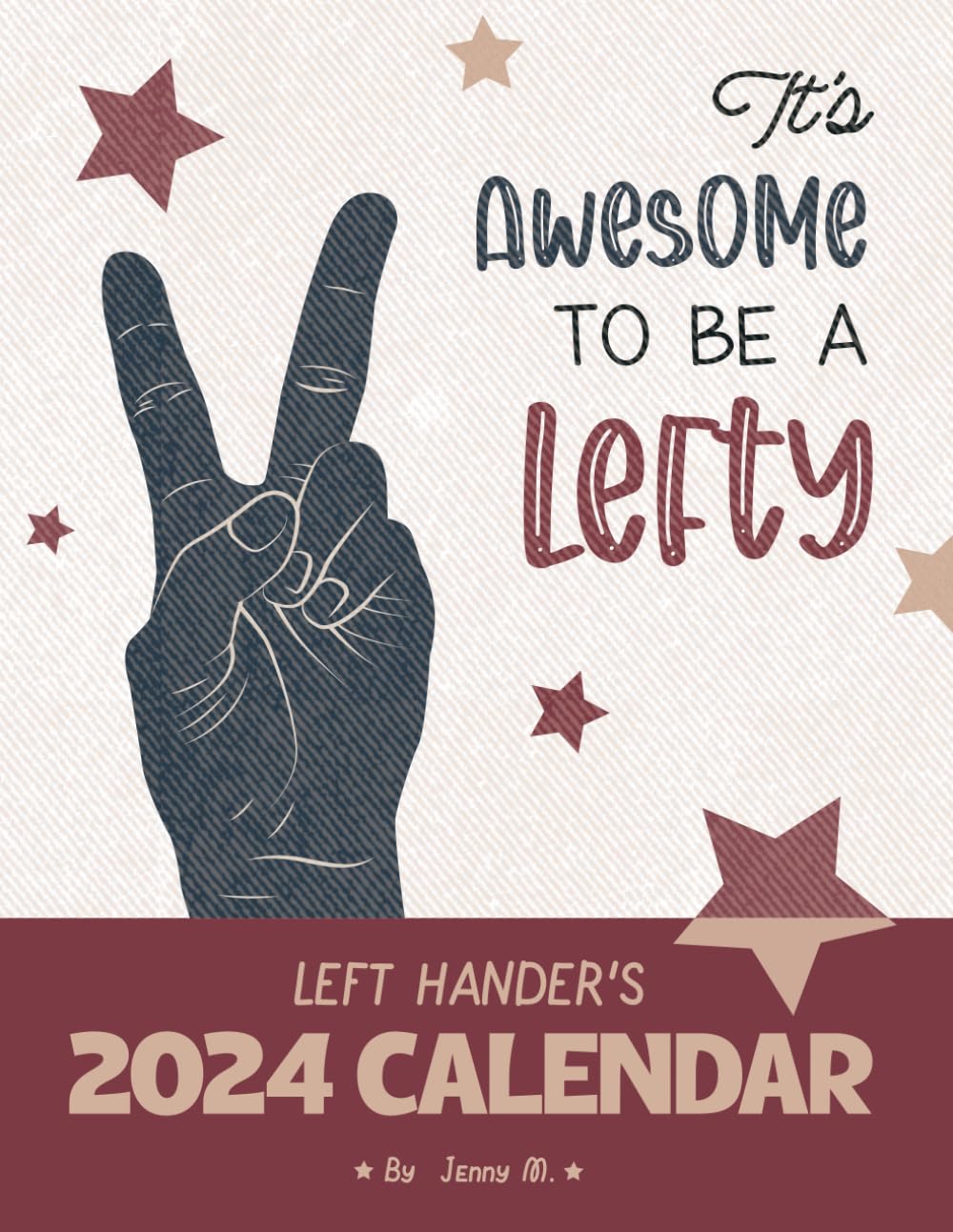 Left-hander's 2024 Planner: The Calendar Designed Specifically for Lefties!, black