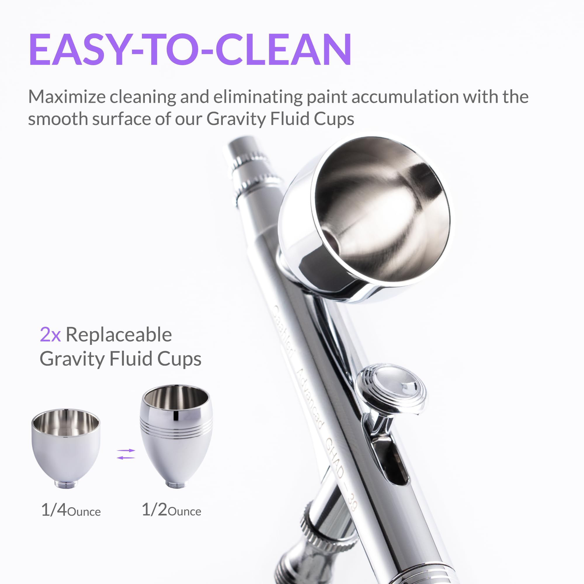 Amazon.com: Gaahleri Airbrush Kit, Airbrush Gun Dual-Action