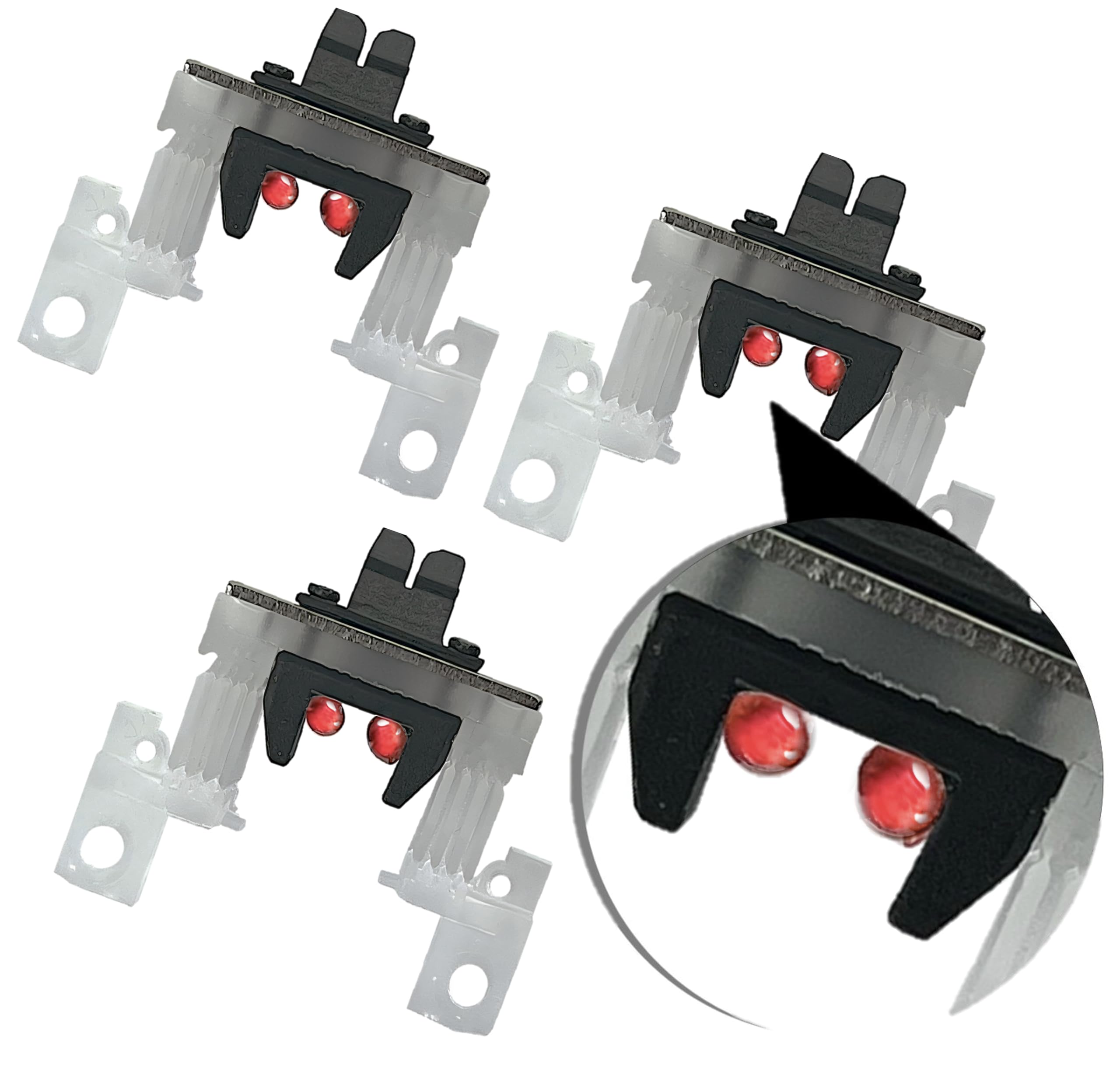 XCEL Blade Drive Lever Replacement for Andis Clippers | Fits 5-Speed, AGC, AGR, BG Series | Lever Assembly | 3 Pack