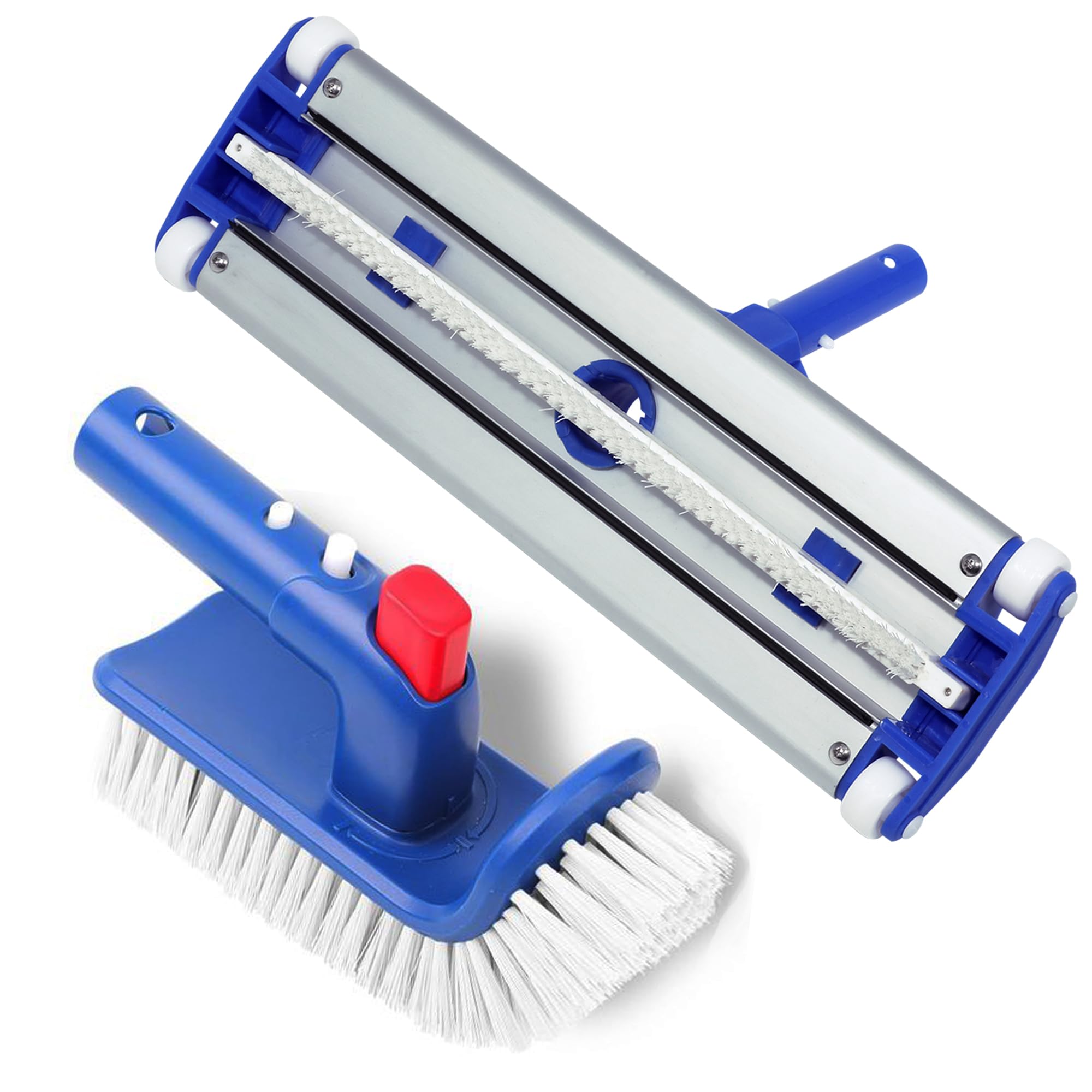 Swimming Pool Vacuum Head 18 Inch, Swimming Pool Vacuum Brush Head, Swimming Pool Floor, Wall, Tiles, Steps & Corner Cleaning Brush-image-4