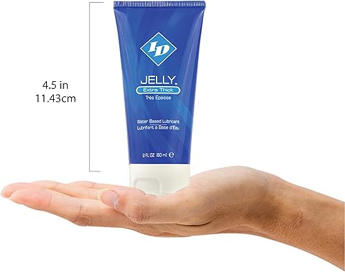 Miniatura 3 de ID Jelly Gel lubricante personal a base de agua, fabricado en Estados Unidos por ID Lubricants para un lubricante más grueso que se mantiene donde