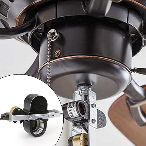 Miniatura 3 de Zing Ear ZE-310D - Interruptor de cadena de zócalo de luz, 660 W Daul E27 Soporte de lámpara con ZE-109M Swith para kit de luz de ventilador de