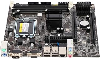 Bewinner Placa-mãe LGA775, DDR3 1066/1333MHz computador desktop placa principal integrada chip gráficos/placa de som/placa de rede adequada para Intel G41  